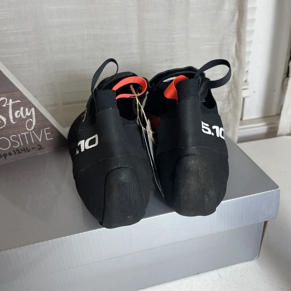 Adidas Five Ten Crawe Rock Climbing Shoes Black‎ Red Concave EG2370 Men Size 12